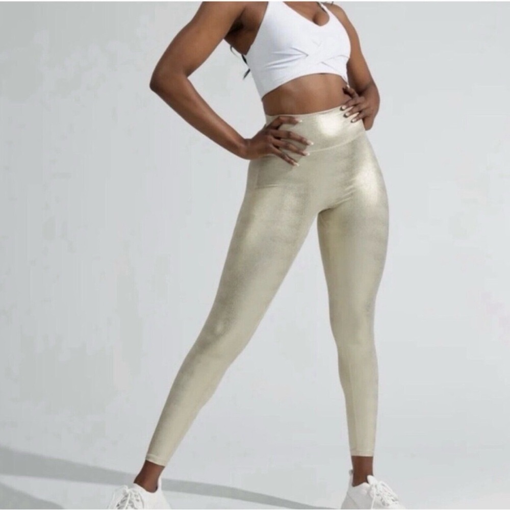 Buffbunny Gold Snake High-Waisted legacy Leggings
